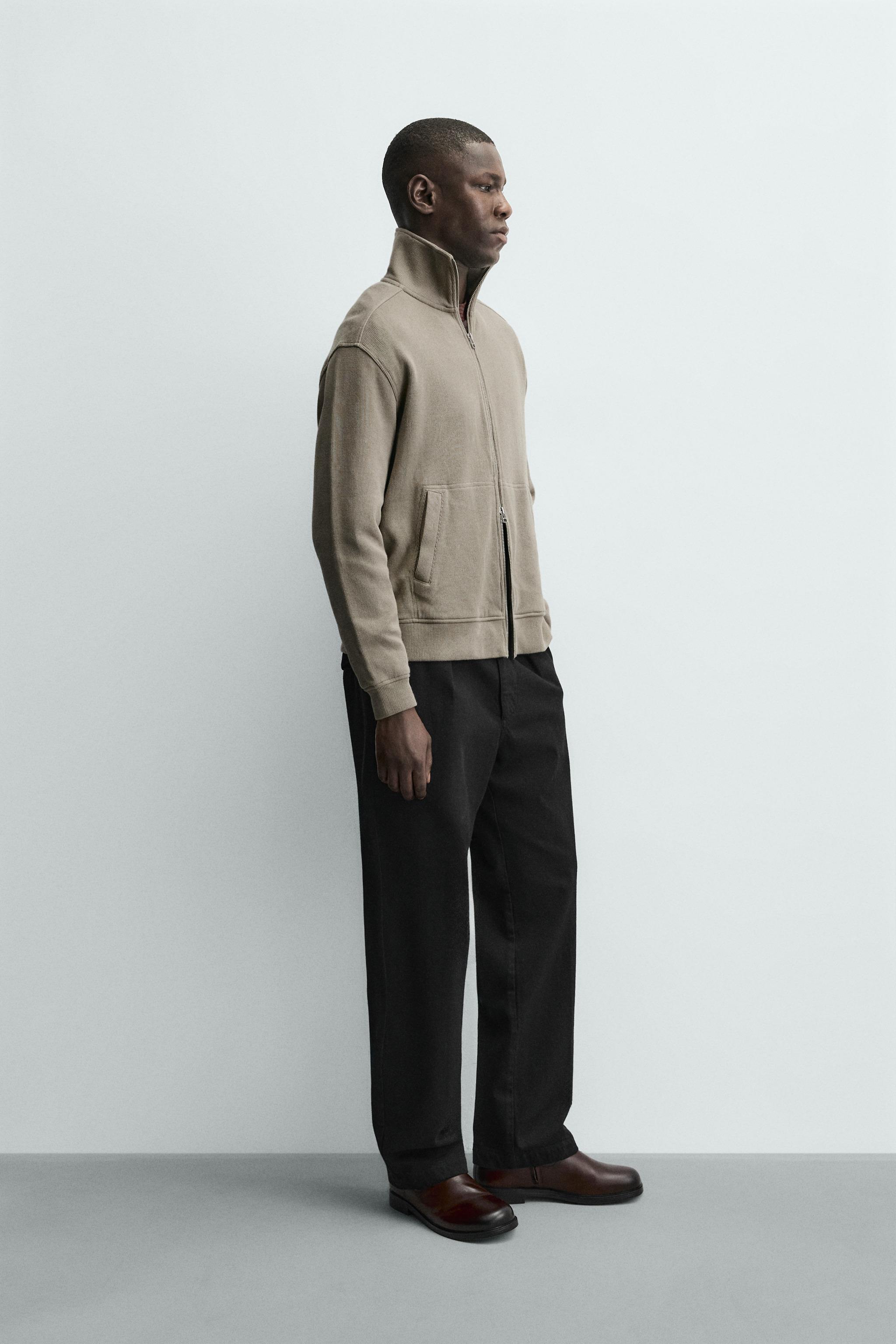 INTERLOCK RIBBED JACKET